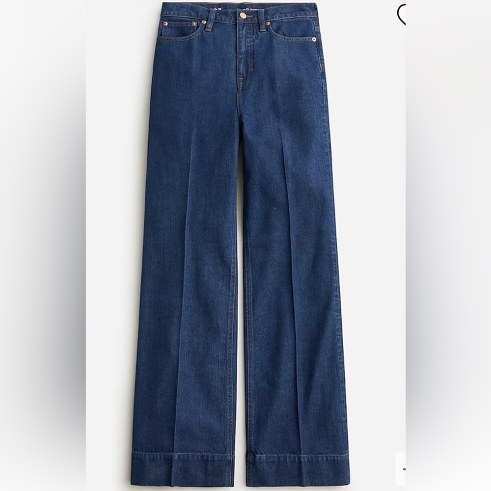 NWT JCrew Denim trouser in Fiorellas wash size 31